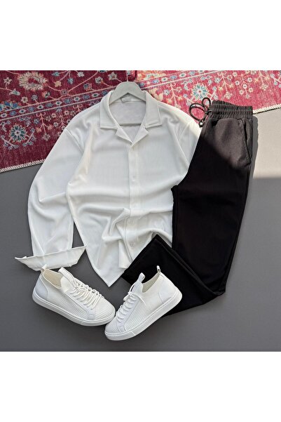 KONSEPT35 Мъжки комплект от риза и долница от османска тъкан