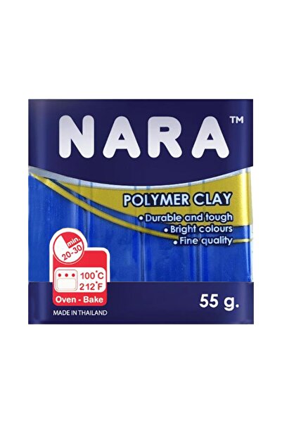 NARA Polymer Clay 55 Grams Pm54 Blue X 6 Pieces