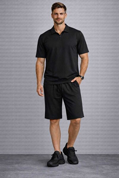 BRLKN Men's Ottoman Shorts and Top Set
