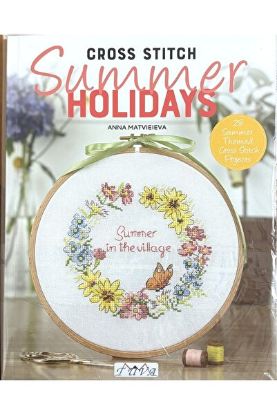 ÇeşitPınarı Yabancı Dilde Kanaviçe Kitabı Summer Holıdays