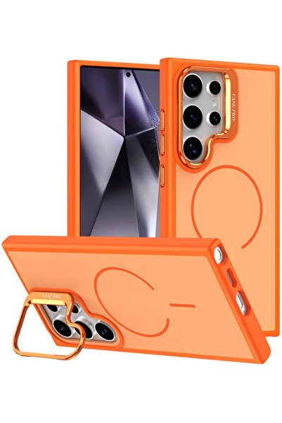 Rivor Galaxy S22 Ultra Compatible Case with Camera Stand, Magsafe Supported M...