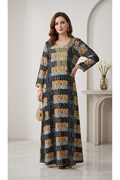 BRK Elegant Emirati-style jalabiyas and makhawir shirts, ready-made with new ...