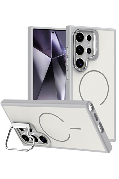 Rivor Galaxy S25 Ultra Compatible Case with Camera Stand, Magsafe Supported M...