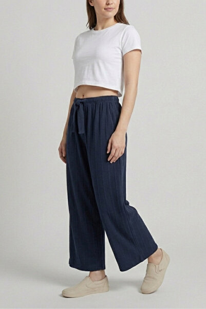 balkonda Women's Trouser Type Sweatpants Loose Model Wide Leg Standard Size E...