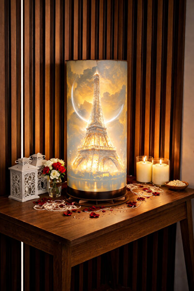OMATEK SMART TECHNOLOGIES 🗼   Paris Eiffel Tower Patterned Led Table Lamp – ...