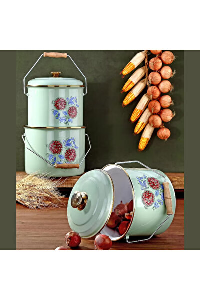 Bonera Emaye 3'lü Bakraç Set