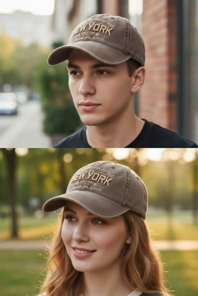 Aware Time Șapcă unisex din denim, tip Özle Wash