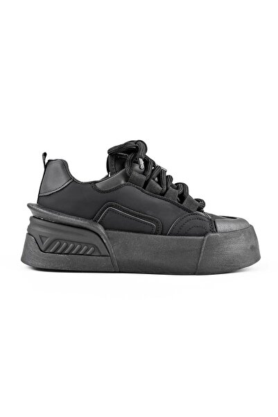 Tmall Women's Sports Shoes, -Leather, D1484, Black