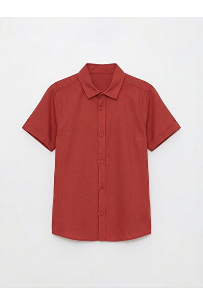 LC Waikiki Basic Short Sleeve Boy's Shirt