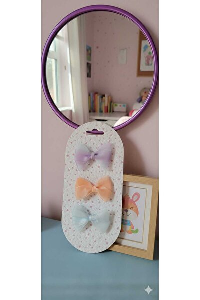 Retro Women Girl Child Baby Tulle Organza Birthday Gift Princess Buckle Set