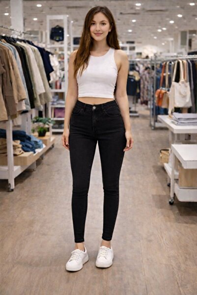 Luna Yüksek Bel Skinny Jean