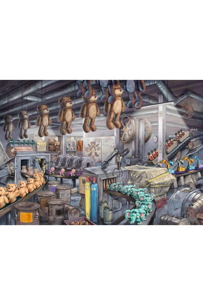 RAVENSBURGER Puzzle EXIT În fabrica de jucării