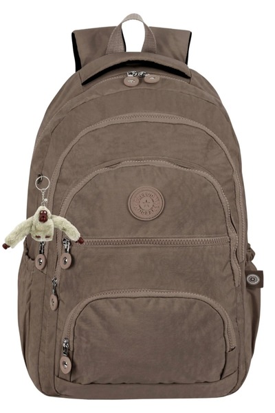 Alanç Gift Luxury Unisex Brown Water-Resistant Fabric Bags for High School an...