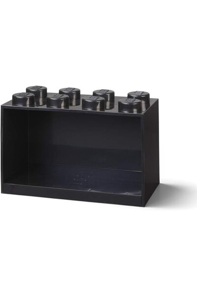 Room Copenhagen LEGO Regal Brick Raft cu 8 piese 41151733 (negru)