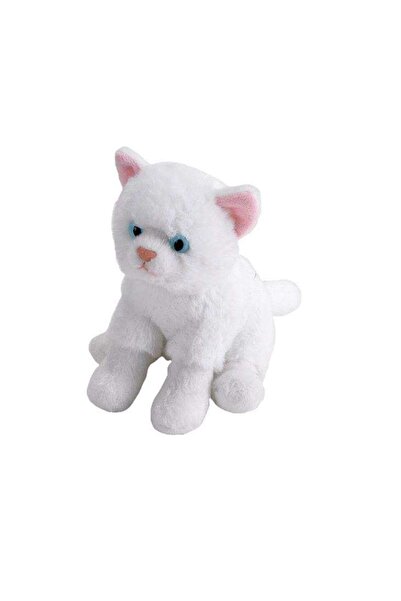 Wild Republic Pisică albă - Jucărie de pluș 13 cm