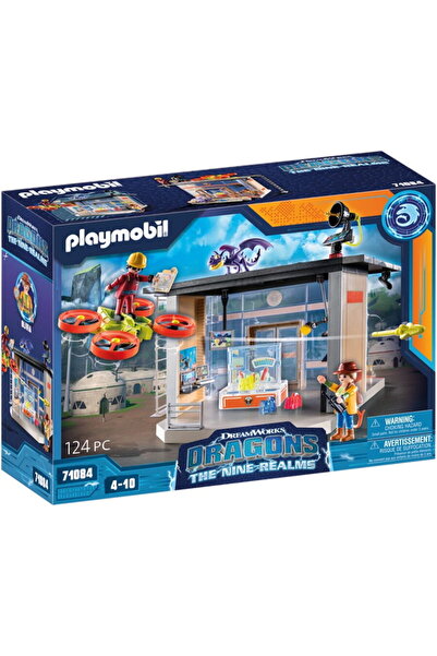 Playmobil 71084 Dragoni: Cele Nouă Tărâmuri - Jucărie de construcție Laborato...
