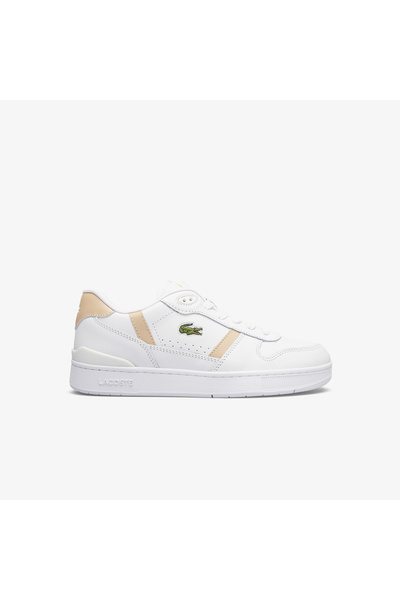 Lacoste T-Clip Kadın Beyaz Spor Ayakkabı