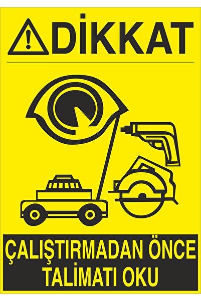 Dikkat Çaliştirmadan Önce Talimatlari Okuyun 25x35cm 3mm Dekota
