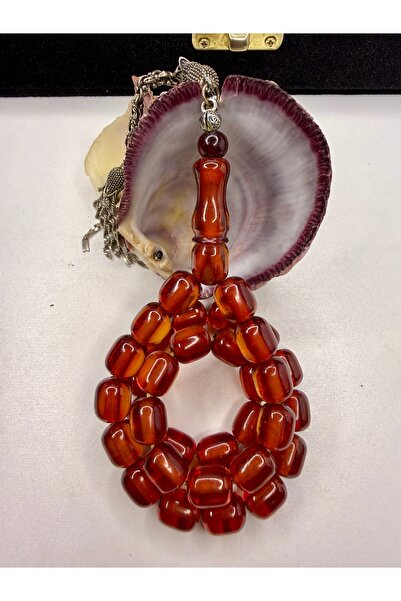 İskenderun Tesbihcilik Fire Amber Rosary