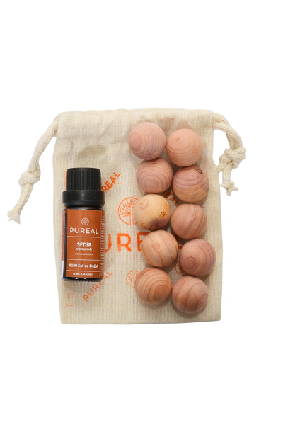 Pureal Sedir Toplu Doğal Güve Koruyucu Set