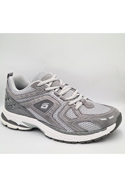 Greyder 64661 6Y Füme Renk Deri Erkek Sneaker Spor Ayakkabı