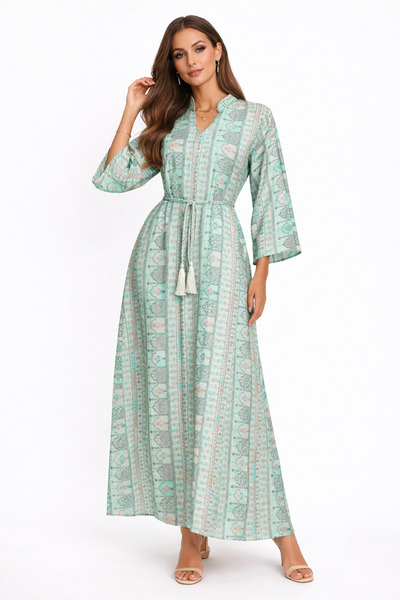 THOGUE Luxurious long women's jalabiya, modern Gulf style