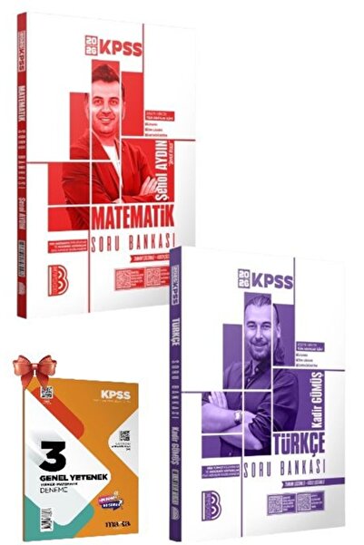 Benim Hocam Yayınları 2026 KPSS Genel Yetenek Soru Bankası Kpss Matematik-Türkçe