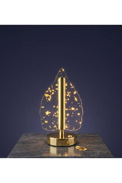 abnturk Şık Görünümlü Modern Abajur 3 Modlu Dekoratif Usb Şarjlı Masa Lambası...