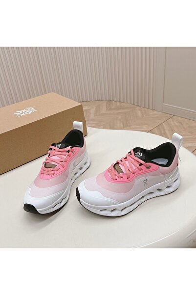 CLOUD on cloudtitl x loewe pink/white womens sneaker