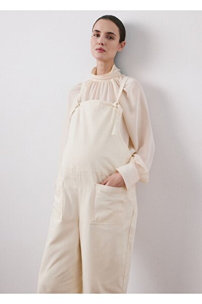 MANGO Woman Denim hamile tulumu