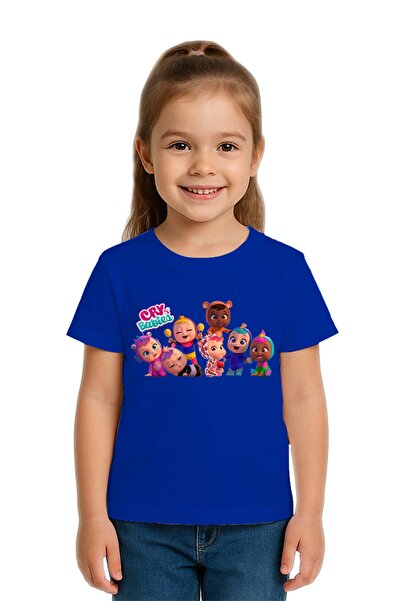 SEDİRLİ Унисекс детска тениска с принт Cry Babies от памучен джърси