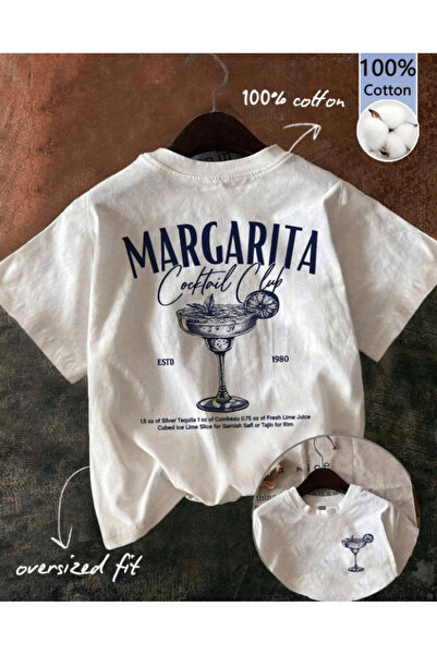 gencerco Tema de vară cu imprimeu Premium supradimensionat tricou