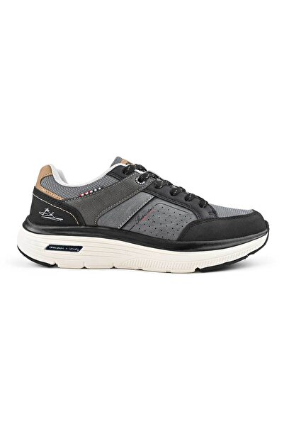Tmall Men's sports shoes, made of -leather, B4061, Black