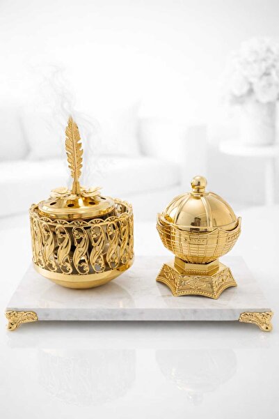 Banum Luxury Lux İkili Ahşap Ve Çelik Tütsülük