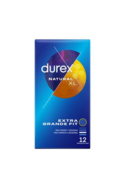 Durex XL Extra Large Condoms, 12 pieces