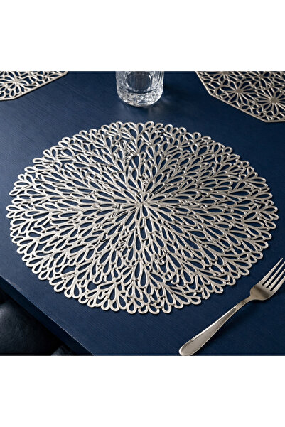 zyntech 6'lı Dekoratif Gümüş Supla Seti