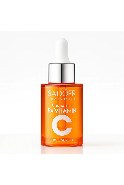 SADOER Ser Facial Skin Active 5x Vitamin C 30ml – Luminozitate & Hidratare In...