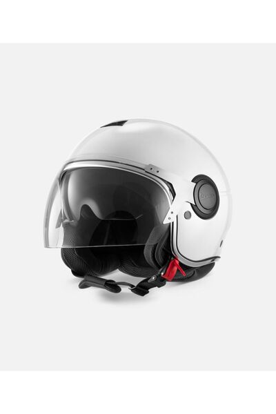 Vespa GÜNEŞ VİZÖRLÜ ARGENTARIO KASK BEYAZ L