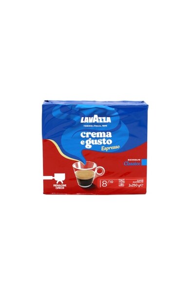 LavAzza Crema e Gusto Classico Ground Coffee 2X250g