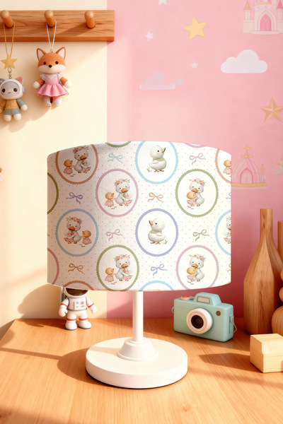 EVPANYA الدجاجة الأم والصغار منقوش عاكس الضوء لغرفة الأطفال