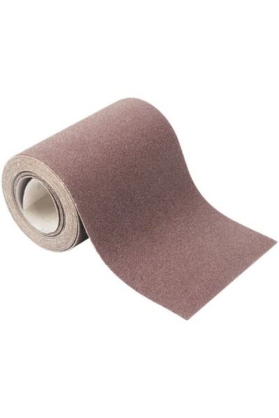 Wolfcraft Self-adhering sandpaper roll 115 mm x 4 m, grit 120