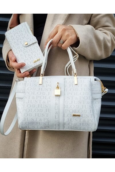 Just Polo Original Women's Hand and Shoulder Bag and Wallet Combination