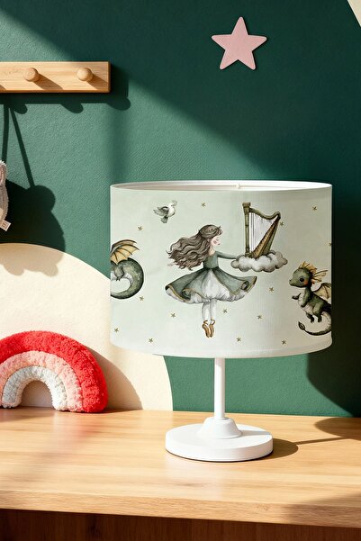 EVPANYA Moon Fairy Patterned Children's Room Lampshade