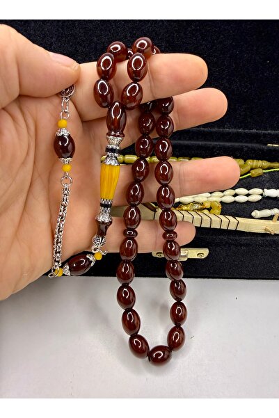 İskenderun Tesbihcilik El Emeği Nakkaş İmame Beyzi Kesim Vişne Çubuk Sıkma Ke...