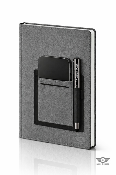 MELL & SWIPE Kişiye İsme Özel Toucpen Kalem Not Defter Ajanda Set 224 Sayfa I...