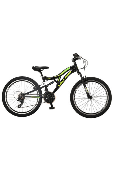 Salcano Nova 24V Çift Amortisörlü Bisiklet (140 ile 160 cm arası boy)
