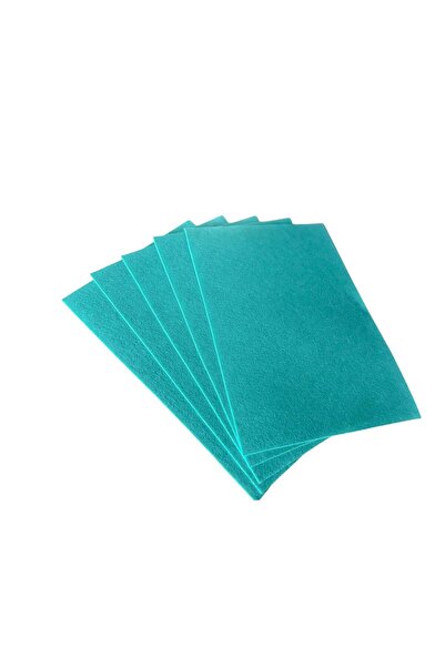 feltland Fetru rigid 1mm, set 5 coli A4/20*30cm, turcoaz