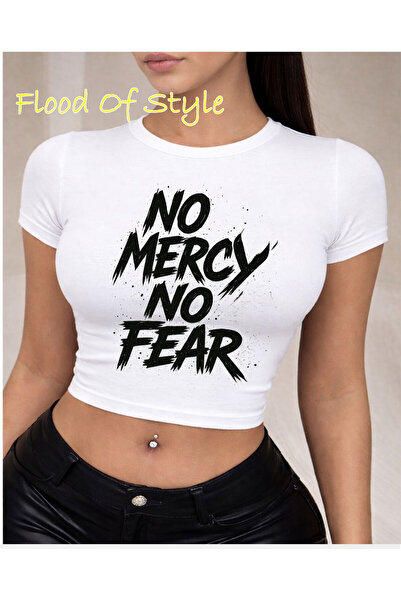 Flood Of Style تي شيرت أبيض من Babby بتصميم خاص بدون رحمة