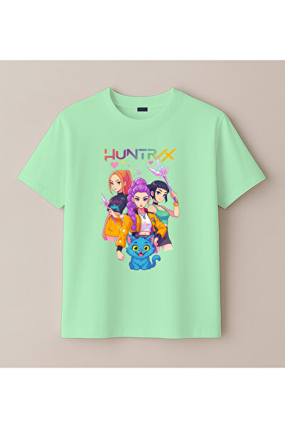 BLITZIST Kpop Demon Hunters Demon Hunters Printed Long Sleeve Girls' T-Shirt ...