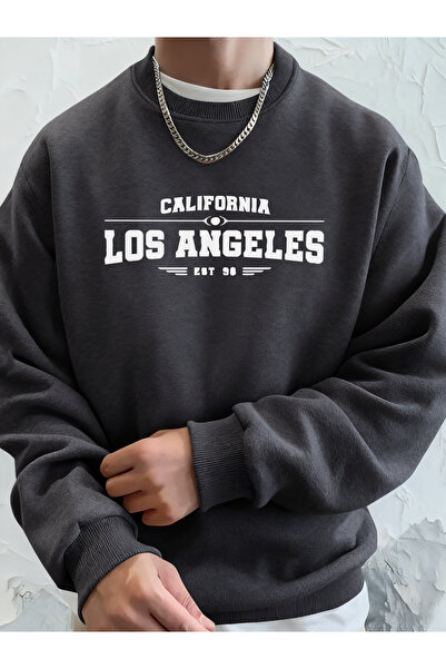 Tarzsokak كاليفورنيا لوس أنجلوس آرت فارتس فارب منقوش للرجال خريف كاجوال بغطاء...